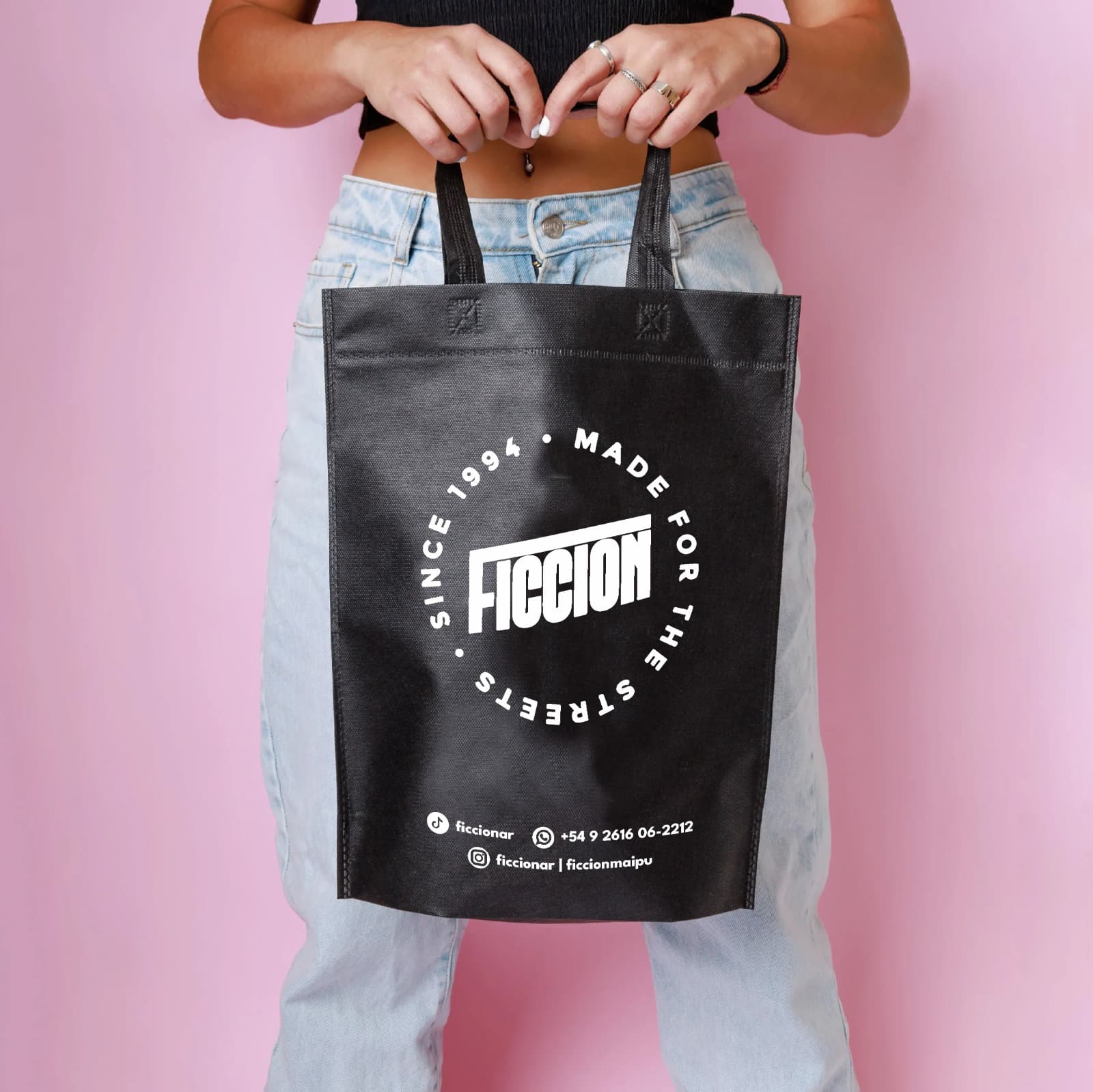 Bolsa personalizada para Ficción Streetwear