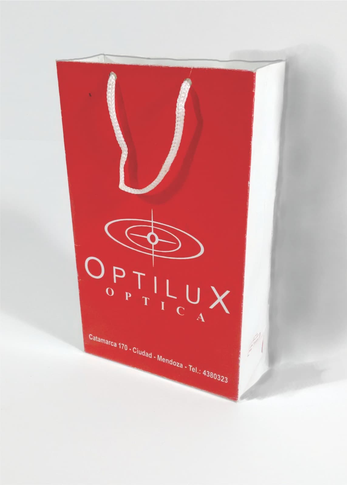 Bolsa personalizada para Optilux Óptica