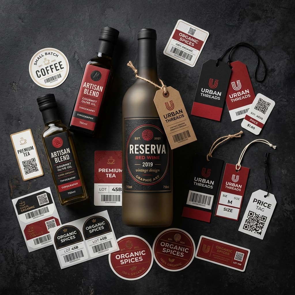 Etiquetas Adhesivas Premium